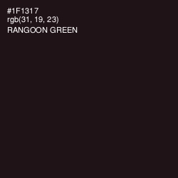 #1F1317 - Rangoon Green Color Image